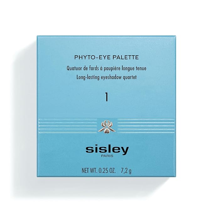 Sisley Paris Phyto-Eye Palette, 1 Tender Toffee - Long-Lasting Eyeshadow to Sculpt, Define & Illuminate - 4 Buildable Shades & 3 Finishes - Intense Colors with Ultra-Melting Texture