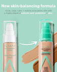 Almay Clear Complexion Acne Foundation Makeup with Salicylic fl oz.