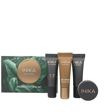 INIKA Organic Foundation Trial Set, Natural Mineral essentials - Medium