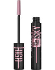 Maybelline Lash Sensational Sky High Washable Mascara Makeup, Volumizing, Lengthening, Defining, Curling, Multiplying, Buildable Formula, Cosmic Black, 1 Count