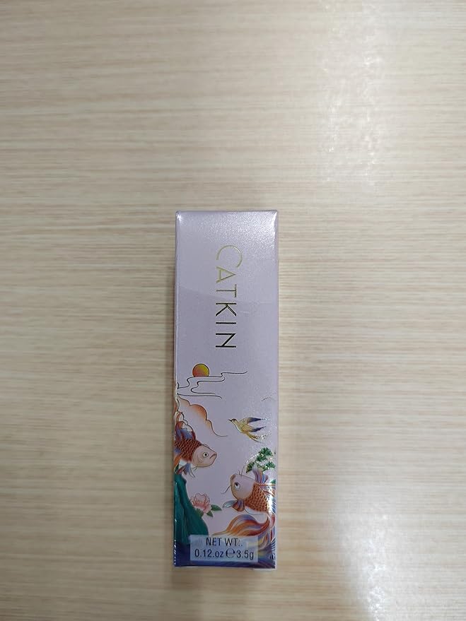 CATKIN Tinted Lip Balm Glitter Lip Stain Ultra Hydrating Lip Moistrurizer Lip Care with Vitamin E Nourishing For Cracked & Dry Lips 0.12 oz C15 Destiny - Wine Red