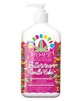 Hempz Body Lotion - Buttercream Vanilla Cake Celebration - Limited Edition Daily Moisturizing Cream, Shea Butter, Aloe - Skin Care Products, Hemp Seed Oil - 17 Oz
