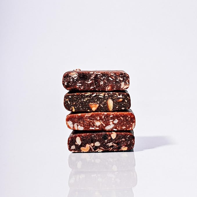 Wise Bar, Adaptogen Mushroom Bar Variety Box 12 Count , 3 Lemon Ginger, 3 Mocha Coconut, 3 Peanut Banana, 3 Cinnamon Turmeric | Functional Mushrooms and Adaptogens Bar | Organic Nutrition Energy Bars, Vegan, Gluten Free