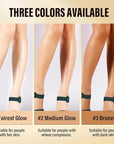 Legs Makeup Waterproof with Brush, No Transfer Body Concealer, Coverage for Vein, Scar, Tattoo for All Skin Tones, 100ML (FAIREST GLOW)