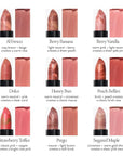LAURA GELLER NEW YORK Italian Marble Sheer Lipstick - Dolce - Hydrating & Lightweight - Vitamin E & Caster Seed Oil - Cream Finish