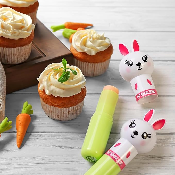 Lip Smacker Lip Balm, Bunny Hoppy Carrot Cake, 0.14 Ounce