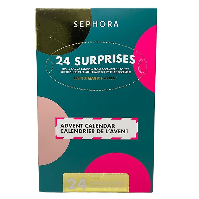 Sephora Collection Holiday Beauty Advent Calendar 2025 – 24 Makeup, Skincare, Bath & Accessory Gifts