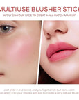 KYDA Water Jelly Tint Blush, Coral, Jelly Tinted Lasting Moisturising