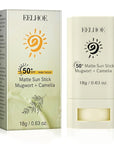 Sun Stick, Matte Sunscreen Stick, Face Sunscreen SPF 50, Body Sunscreen Stick, Travel Size Sunscreen For Women - 0.63 oz