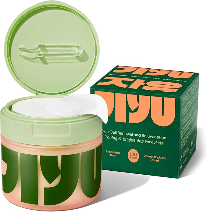 Korean Skincare Anti-Aging, Dark Spot & Wrinkle Minimizing Toner Pads - Hydrating with Snail Mucin, Centella Asiatica, Niacinamide, Peptides - for Acne Marks & Hyperpigmentation - 100 Count