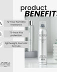 Kenra Anti-Humidity Spray 5 | Frizz & Static Control Spray |72-Hour Humidity Resistance & Protection | Lightweight, Low Hold Formula | Thermal Protection | 5oz