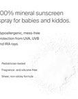 Supergoop! Sunnyscreen 100% Mineral Spray SPF 50 - 3.4 fl oz, Pack of 2 - Face & Body Sunscreen for Babies & Kids - Pediatrician Tested, Hypoallergenic, Fragrance & Silicone Free