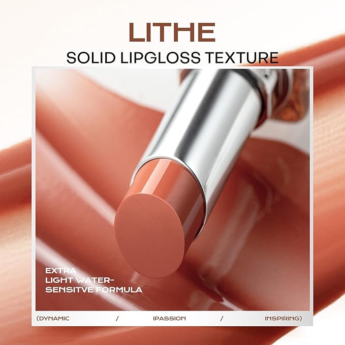 Mistine Lipstick Thai Latte Sheer Aqua Rouge Flowing Plumping Lipstick for Women Non-sticky Hydrating Creamy Finish S02 Sunset Berries 0.12 fl oz,1 Count