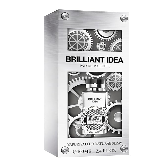 Hybrid & Company Brillian Idea For Men Pour Homme Eau De Toilette Natural Spray 3.4FL.OZ