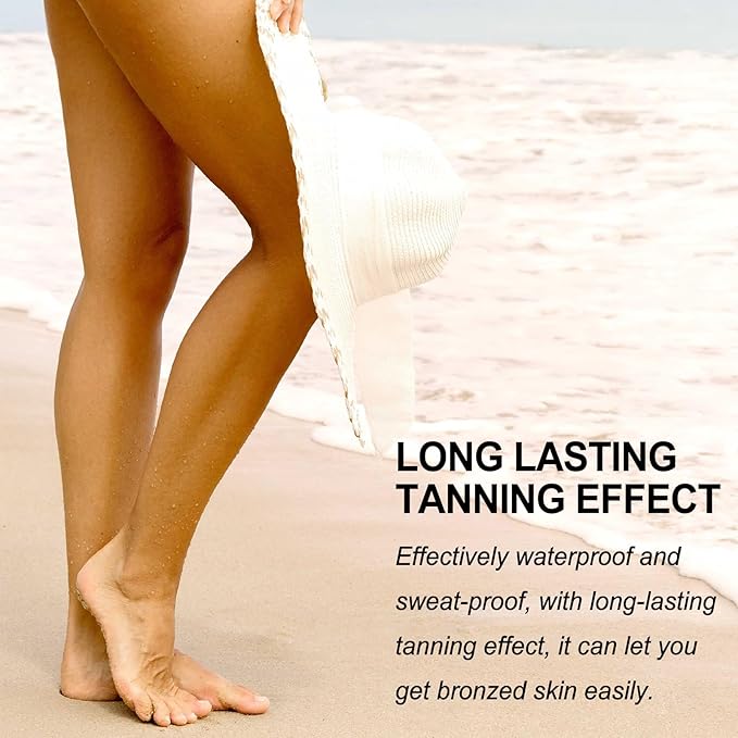 Leg Makeup Waterproof No Transfer,Flawless Looking Leg and Body Scar Cover up Makeup, Easy Application for All Skin Tones. (1# Fairest Glow)