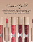 Summer Fridays Dream Lip Oil - Tinted Lip Oil with Moisturizing Sheer Coverage, High-Shine and Deep Hydration - Non-Sticky Formula for Long-Lasting Softness - Blush Dreams (0.15 Oz)