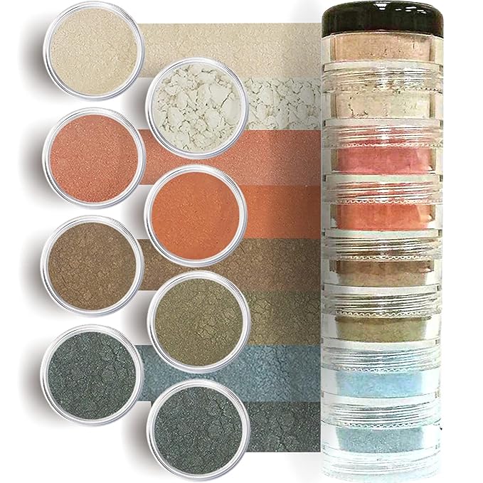 Loose Mineral Eyeshadow and Contouring Palette