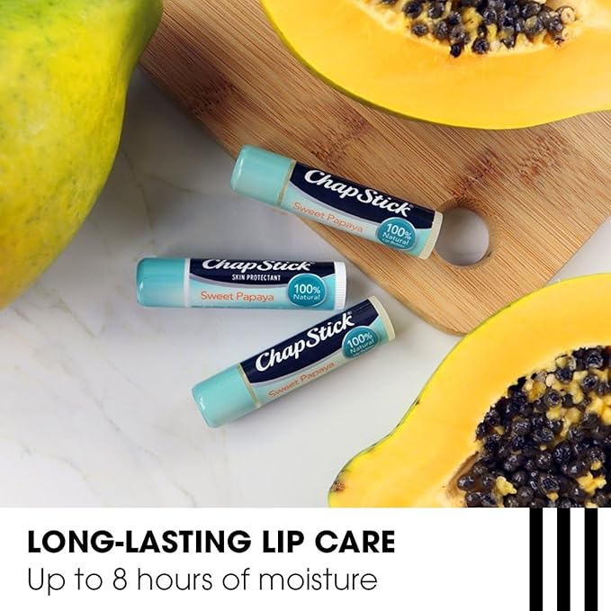 ChapStick Papaya 100% Natural Lip Butter Oz,