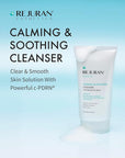 REJURAN® Advanced Calming & Soothing Cleanser, c-PDRN® - Gentle Gel Face Wash Suitable for Sensitive Skin, Effectively Retains Moisture (5.29 oz)