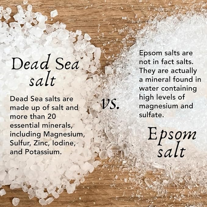 One With Nature 100% Pure Dead Sea Salt, 5Lb - Fine Bath Salts for Soaking, Body Exfoliator, Acne Treatment, 21 Essential Minerals, Fragrance-Free, for Men, Women, Children. Helps Skin Conditions