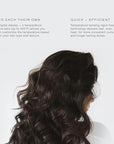 Kristin Ess Hair 1 1/4 Inch Rotating Curling Iron Pivot Wand for Beach Waves - Dual Voltage + Auto Shut Off - Long Barrel Salon Professional Hot Tool Curling Iron - Rotate + Spin to 90 Degrees