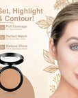 Frankie Rose Cosmetics Powder Foundation – Full Coverage Grams (Spice)