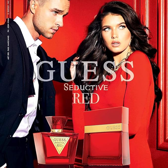 Guess Seductive Red Men/Homme Eau de Toilette Cologne Spray For Men, 1.0 Fl. Oz.
