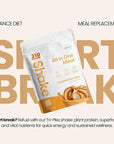 310 Nutrition All-In-One Meal Replacement Shake Powder - Plant-Based Protein Smoothie Blend w/High Fiber, Probiotics & Adaptogens - Low Carb, Vegan, Keto & Paleo Friendly - Caramel Sundae - 14 Srv