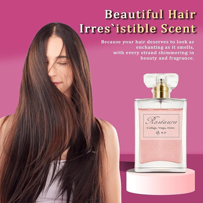 NP NATURES PHILOSOPHY Hair Perfume, Leave-in Hair Serum & Shine Spray for Women, Anti-Frizz Hair Care, Lightweight Leave-in Conditioner & Glossier Hair Perfume oils - 1.7 Fl oz