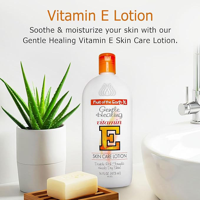 Fruit of the Earth | Vitamin E lotion 16 oz (6pack) | with Natural antioxidants