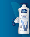 Vaseline Intensive Care Unscented Advanced Repair Body Lotion - Ultra-Hydrating with Lipids for Extremely Dry Skin, 20.3 oz, Pack of 3
