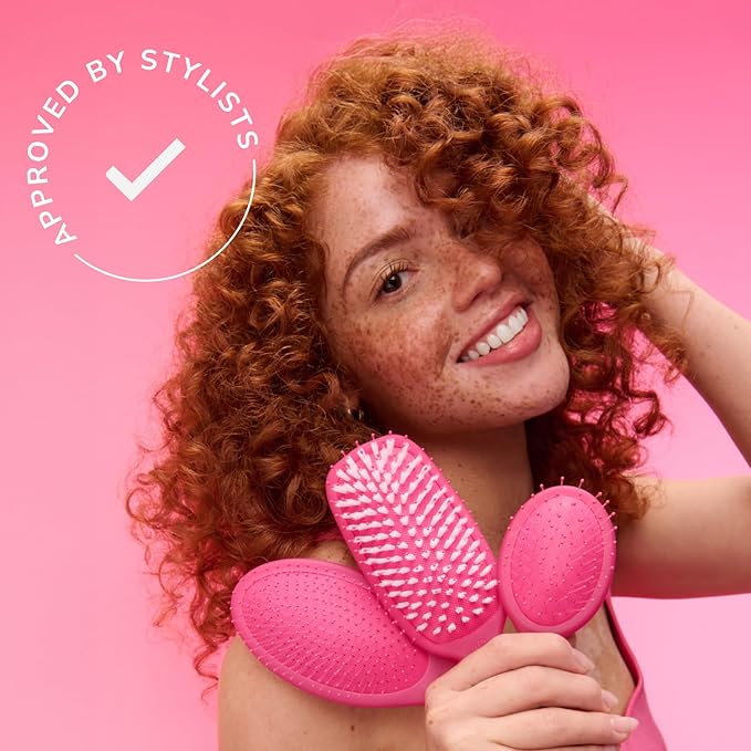 Wet Brush Speed Dry Hair Brush - Splatter (Color Wash) - Vented Design and Ultra Soft HeatFlex Bristles Are Blow Dry Safe With Ergonomic Handle Manages Tangle and Uncontrollable Hair - Pain-Free