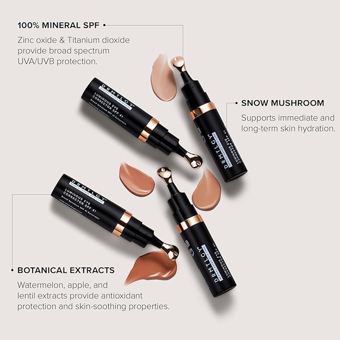 DRMTLGY Luminous Eye Corrector SPF 41, Under Eye Undertone, Fair