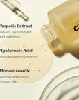 CNP Honey Glow Serum - Hyaluronic Acid & Propolis for Hydrating, Anti-Aging, Centella Soothing Serum, for Sensitive Skin, Korean Skin Care (1.18 fl. oz)