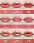 Flower Knows Midsummer Fairytales Lip Gloss-Glowy Moisturizing Coating Lip Lacquer-Hydrating Tinted Lip Oil for Girls&Women-Vegan & Cruelty Free-0.17Fl Oz(G04 To the Moon)