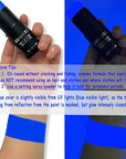 CCbeauty Neon Blue Face Paint Stick, UV Blue Face Painting Kit, Full Coverage SFX Makeup Foundation, Professional Non-Toxic Body Paint for Halloween Costume Cosplay Party, Glow In The Dark Makeup