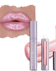 Runway Rogue LuxGloss Lip Gloss, High-Pigment Shimmery Soft Pastel-Pink Lip Gloss, ‘Catwalk’