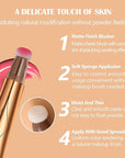 DAGEDA Blush Beauty Women Wand, Matte Liquid Cheek 0. (#07) 53oz
