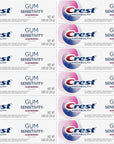 Crest Pro Health Gum and Sensitivity Toothpaste for Sensitive Teeth, Soft Mint, Travel Size 0.85 oz (24g) - Pack of 12