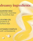 Burt’s Bees Lip Milk, Daily Lip Moisturizer, Toasted Coconut, Vitamin Enriched Moisturizing Lip Balm with Almond Milk and Jojoba Oil, Hydrating for Softer Lips, 1 Tube, 0.34 Fl Oz