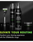 Gillette Labs Quick Rinse Lightweight Shave Foam for Men, Shaving Foam that Helps Protect the Skin, 8.1 OZ