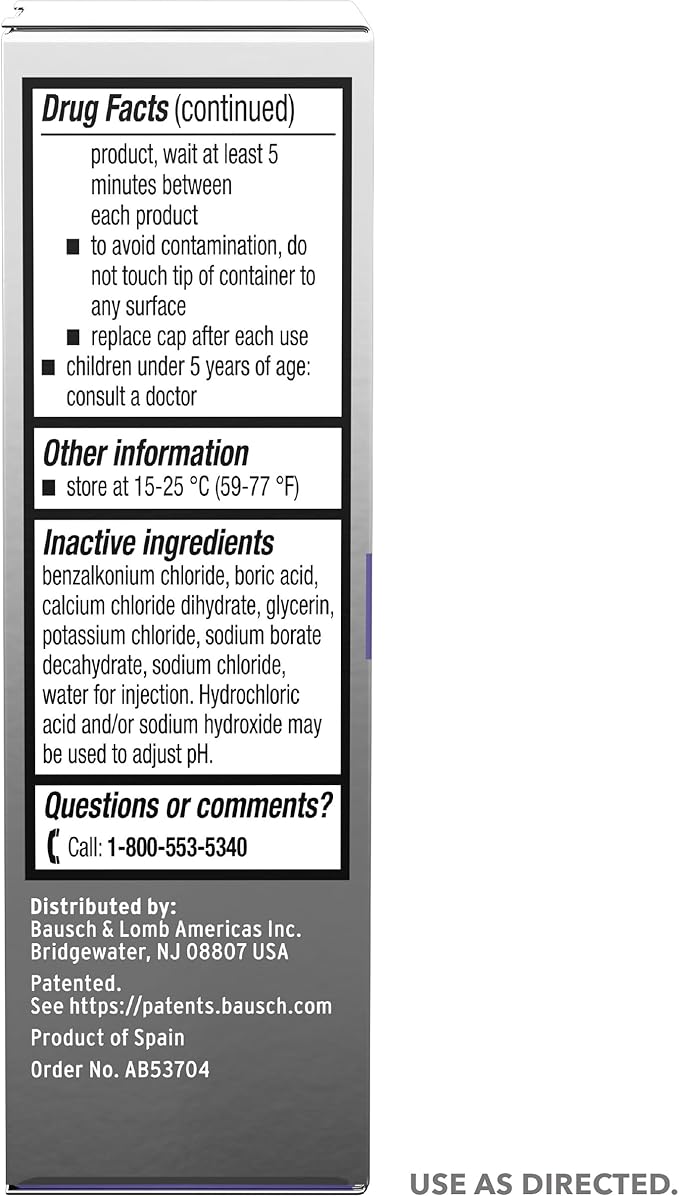 LUMIFY Eye Drops for Red Eyes, Redness Reliever for Brighter Looking Eyes, Works in 1 Minute & Lasts Up to 8 Hours, Eye Drops, 0.17 Fl Oz (5 mL)