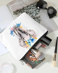Floral elephant cosmetic bag elephant