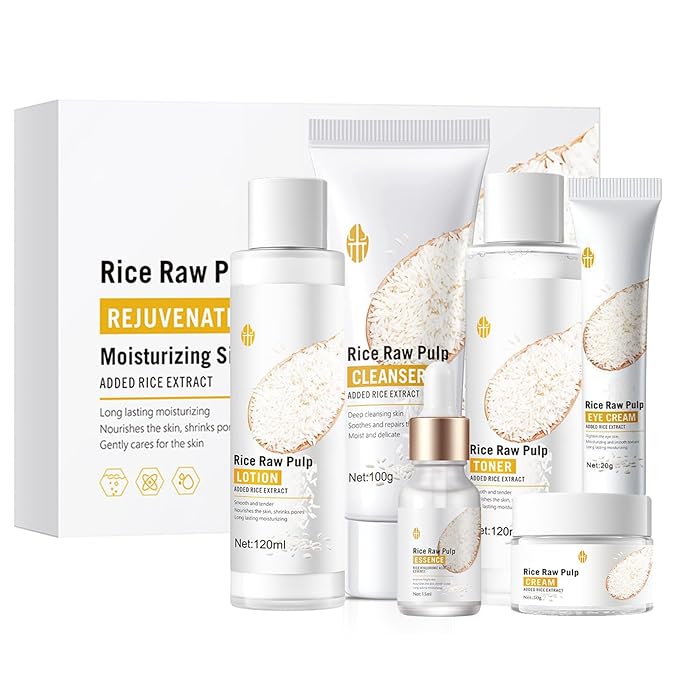 Rice Deep Nourishing Facial Care Set,