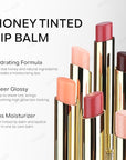 KYDA Honey Lipstick Tinted Lip Balm, Sheer Hydrating Honey Lipstick, with a Hint of Natural Sheer Tint, Moisturizing Lips Color, Nourishing Lip Balm