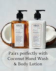 C.O. Bigelow Coconut Body Cleanser, Village Perfumer Moisturizing Gentle Body Wash for Men & Women with Aloe Vera, Sodium PCA, and Glycerin, 10 fl oz