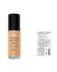 Milani Conceal + Perfect 2-in-1 Foundation + Concealer for a Flawless Complexion, Under Eye Corrector, Cover Redness and Imperfections, Waterproof and Sweatproof - Golden Vanilla