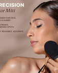 Self Tanning Mitt Applicator Set - 3 in 1 Ultra Soft Mitts, Exfoliating Glove, Face & Body Tanner Glove w/Thumb, for the Perfect Streak-Free Fake Tan, Velvety Soft Tanning Lotion Applicator, Reusable