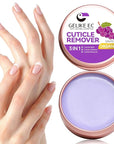 gelike ec Cuticle Care Balm for Nails: Grape Organic Cuticle Softener to Nourish Moisturize Remove Restore Strengthen Dry & Splitting Cuticles