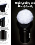 Makeup Brush Kabuki Face Brushes Retractable Travel Blush Kabuki Brush Portable Flawless for Foundation, Powder Blush, Bronzer, Buffing, Liquid, Cream, Cruelty Free with Cover(1PCS)